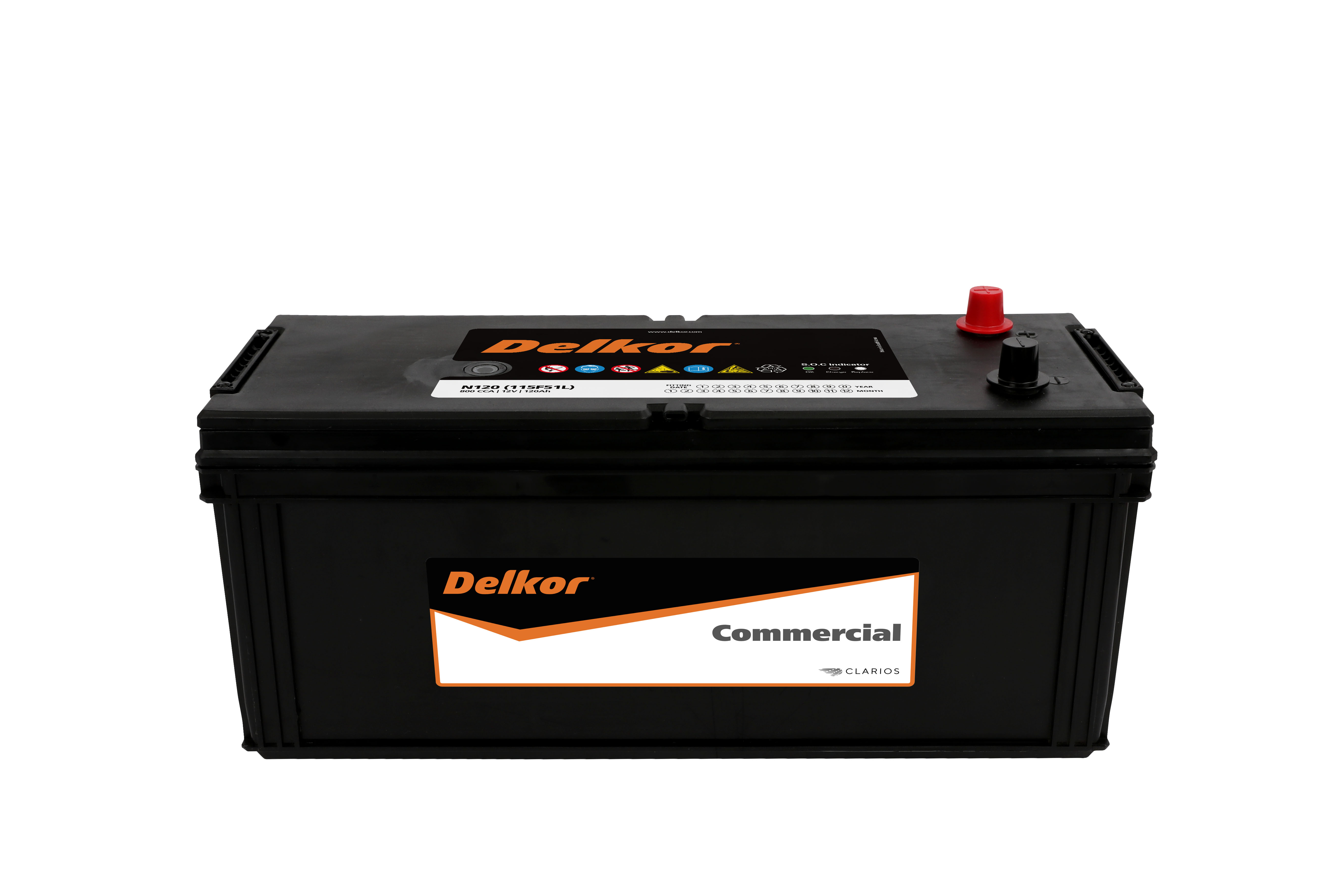 Battery Delkor N120 (Sealed Maintenance Free Type) 12V 120Ah